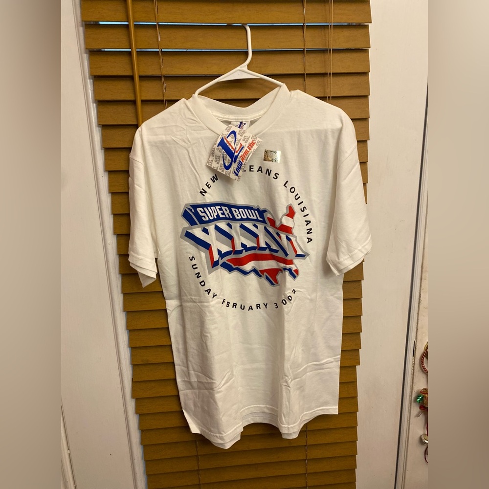 Super Bowl XXXVI tee